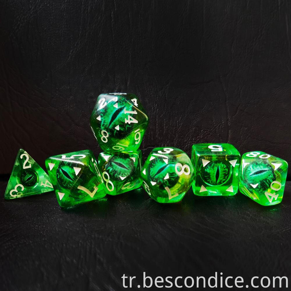 Role Playing Dice Dragon Eye 2